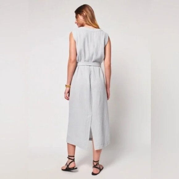FAHERTY Dream Organic Cotton Gauze Costa Dress - Size M Beach Boho - Picture 2 of 9